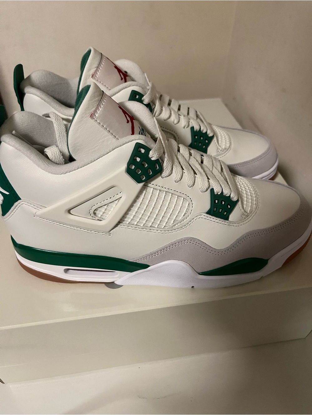 Air Jordan 4 Pine Green | Size 9.5 | New - Picture 3 of 6